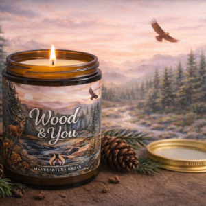 Świeca sojowa wood & you 180ml