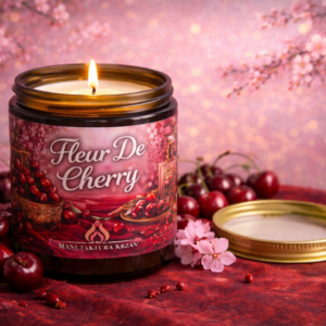 Świeca sojowa fleur de cherry 180ml