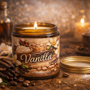 Świeca sojowa vanilla 180ml