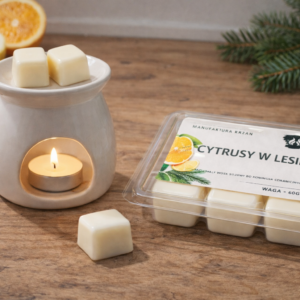 wosk sojowy zapachowy – cytrusy w lesie