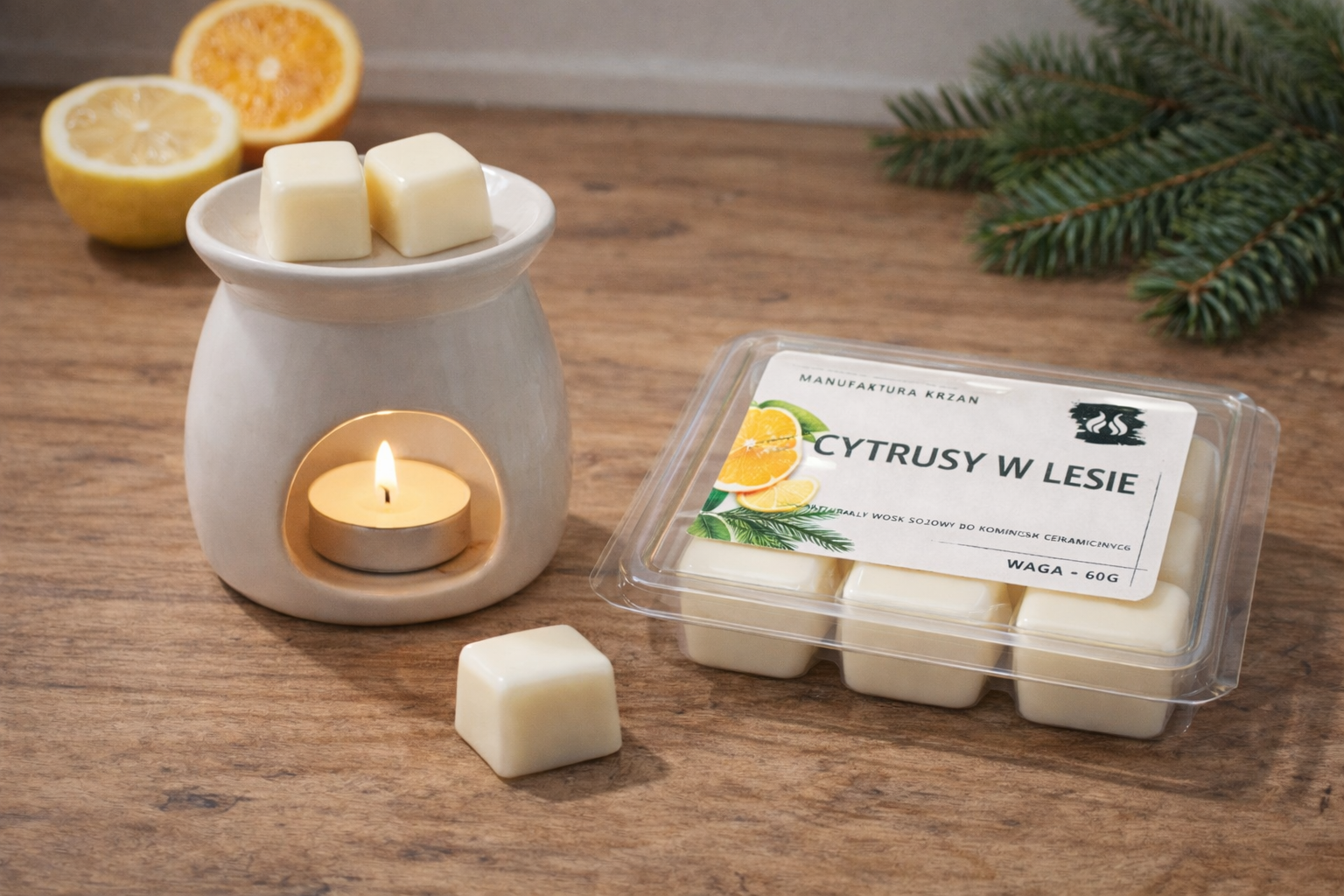wosk sojowy zapachowy – cytrusy w lesie wosk sojowy zapachowy – cytrusy w lesie