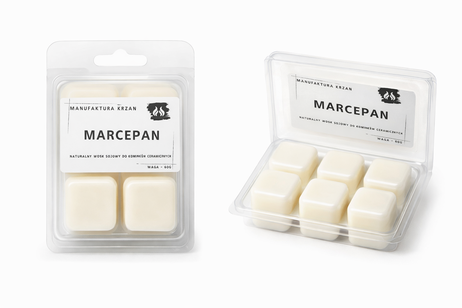 wosk sojowy zapachowy marcepan — 60 g wosk sojowy zapachowy marcepan — 60 g