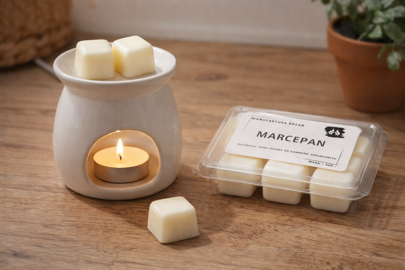 wosk sojowy zapachowy marcepan — 60 g wosk sojowy zapachowy marcepan — 60 g